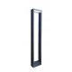  Rectangular light pole Su-with integrated LED source, 80 cm, grey