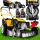  Stiga petrol lawn mower with 166 cm³ capacity, basket 60 l, cutting width 51 cm