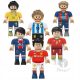  Football figures World Cup team - blocks 6 pcs