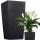  Deco4Home Flowerpot 20 cm x 20 x 37.5 cm Plastic Anthracite