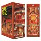  Foldable 3D model Book Nook made of wood - Pagoda of the Three Kingdoms