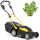  Favorite electric lawn mower 1800 W 50 l + Hoegert Technik Selz gloves size 8-S 1 pair