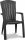  Allibert garden chair, black plastic