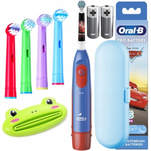  Oral-B Kids 3+ Auto Electric Toothbrush Set with Case