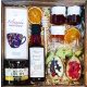  BASKET GIFT SET GIFT TEA HONEY JAM CHOCOLATE SYRUP