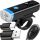  Bicycle Front Light for Handlebar, USB Reflector, LED Front Light