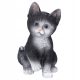  Cat Kitten Garden Figures Garden Decoration Black