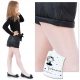  WHITE Girls' Tights 20den MAT Fenome Polish POLA children's fenome