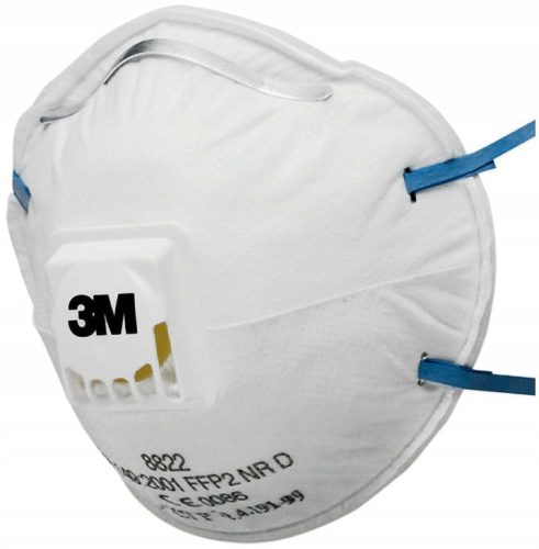 3M Dust Mask 8822 Half Mask