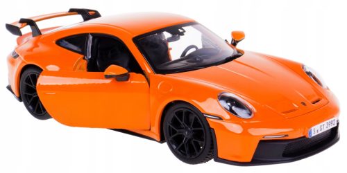  PORSCHE 911 GT3 MODEL METAL BBURAGO 1:24 ORANGE