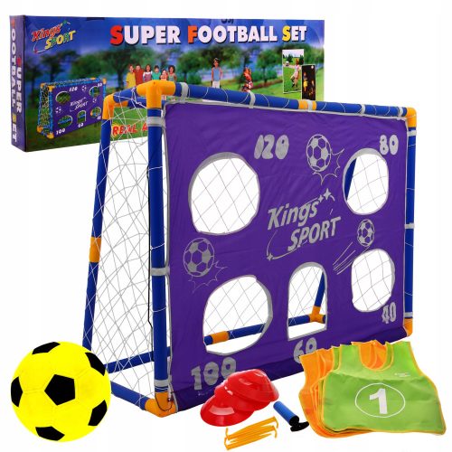 soccer goal with training mat 100x135x55cm