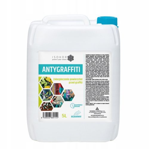 ANTIGRAFFITI PROTECTIVE COATING 5L ISOKOR