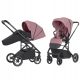  CARRELLO Alfa CRL-5508 Kinderwagen 2024 Rouge Pink + FOIL