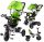  Tricycle Stator growing with the child, rotatable, 3in1, Green