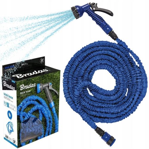  EXTENDABLE GARDEN HOSE SET 10-30 m BRADAS GUN CONNECTIONS