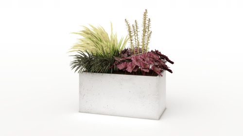  PROSPER flowerpot 100 cm x 50 x 50 cm concrete