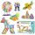  MAGNETIC BLOCKS 3D SET 128 EL