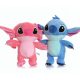  SET 2x STICH+ ANGEL PLUSH TOY PLUSH TOY FIGURE TEDDY BEAR 25cm