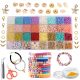  BEAD SET FOR MAKING JEWELRY, BRACELETS, LETTERS, PENDANTS