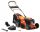  GATEC petrol lawn mower with basket, 224 cm³ capacity. Basket 75 l, cutting width 53 cm