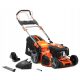  GATEC petrol lawn mower with basket, 224 cm³ capacity. Basket 75 l, cutting width 53 cm