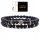  WOMEN'S STONE BRACELET SET 2in1 ONYX
