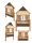  A beneficial insect house, red mason bees, reed filling, H 103 cm