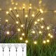  4x lampes de jardin solaires lucioles 10LED