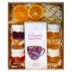  BASKET GIFT SET GIFT TEA HONEY JAM