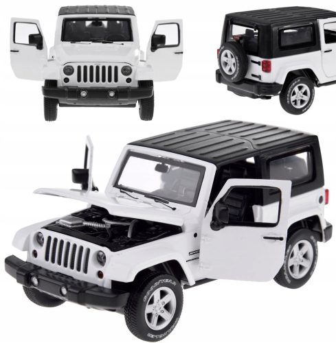  SPORT CAR SUV CAR AUTO JEEP WRANGLER LIGHT SOUND METAL 1:32