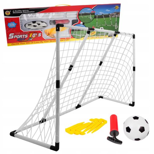 LARGE 2-in-1 SOCCER SET GOALBALL PUMP