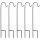  GARDEN HOOK SHEPHERD HOOK 5 PCS
