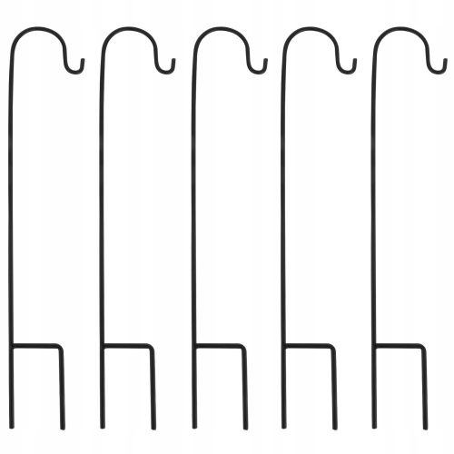  GARDEN HOOK SHEPHERD HOOK 5 PCS