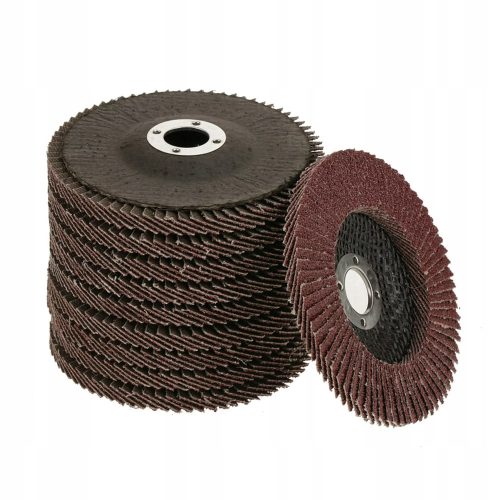 10 pieces of flap grinding disc 125 P60