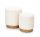  Padded pouf by Halmar in beige tones