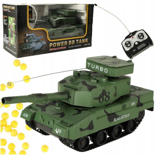  REMOTE CONTROLLED TANK WITH RC REMOTE CONTROL SHOOTING FOR A BOY AS A GIFT