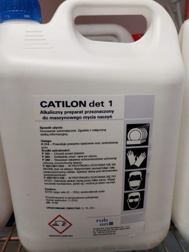 Professional dishwasher detergent Catilon det 1, 10 l