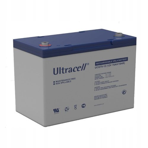 Akku Ultracell GEL UCG 12V 75Ah