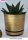  Kerd flowerpot 31 cm x 32.5 x 31 cm diameter 32.5 cm plastic black, natural, brown and beige tones, orange tones, yellow and gold tones, multi-coloured