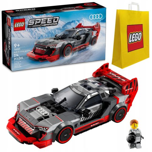  LEGO Speed Champions 76921 Audi S1 E-tron Quattro + LEGO 6315792 PAPIERBEUTEL VP MEDIUM M 34X41X10 TE