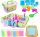  KINETIC SAND SET, MOLDS, POOL, MAGIC SPATULA, SANDBOX