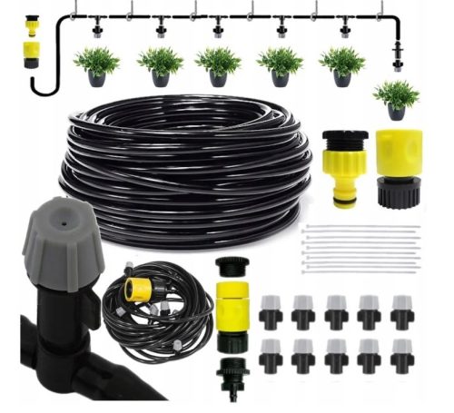  Irrigation system, water curtain, sprayer, garden mist, summer hose, 20 m