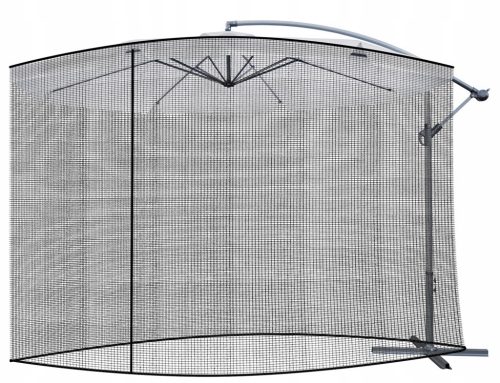  Moustiquaire pour parasol parapluie d'un diamètre de 3m 300cm