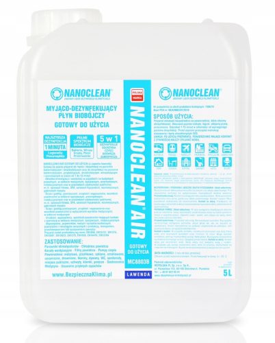 NanoClean Air Conditioning Cleaning Fluid 5 l