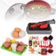  LARGE CHILDREN'S KITCHEN SET FOOD COOKING ACCESSORIES 61 EL