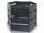  1-chamber composter Ekobat 1050 l, black