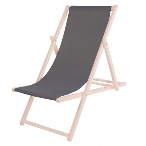  Springos DC0001 GR deck chair, grey wood