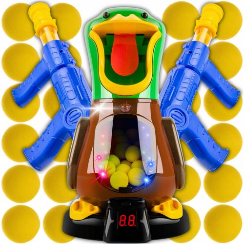  HUNGRY DUCK TARGET SHOOTING FOR CHILDREN 2x 48 BALL PISTOL 2