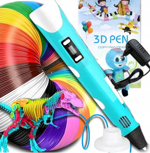  BALLPOINT PEN 3D PRINTER PEN SET + CARTRIDGES 110 METERS + TEMPLATES XXL Set