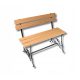 Forged cemetery bench with backrest - K003B, POLISH MANUFACTURER